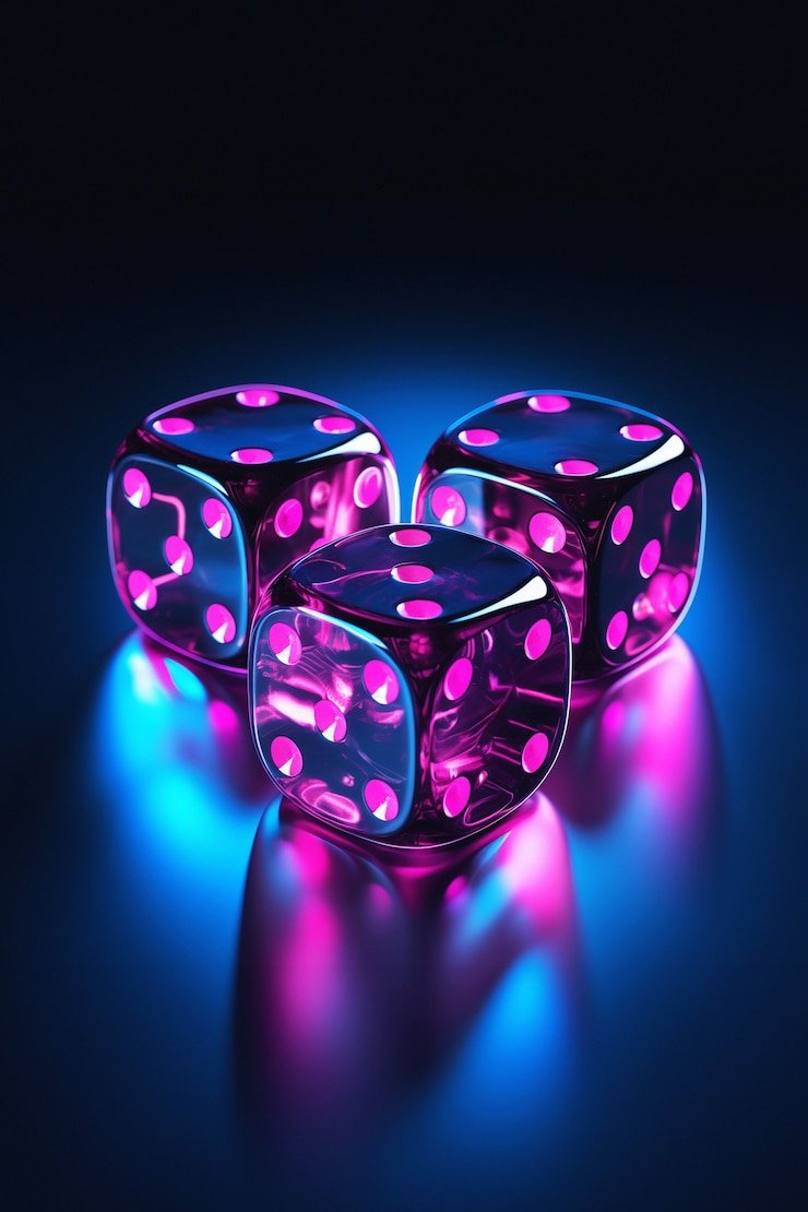 Galactic Gems five-reel slot layout on sabi4d slot with space-themed symbols and crystal scatters