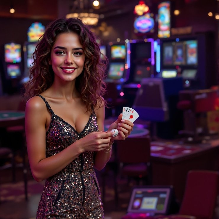 sabi4d slot Koprok live table with HD camera showing dealer, cards, and betting area from Jakarta studio